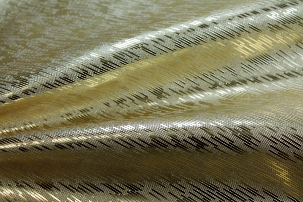 Leatherette - Metallic Textured Gold