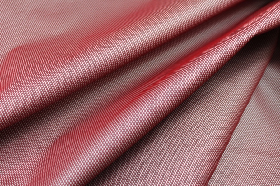 Airtex Bonded Nylon - Red / Grey