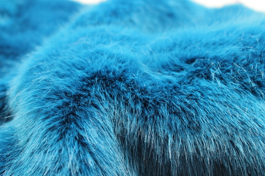 Faux Fur - Deep Pile Turquoise