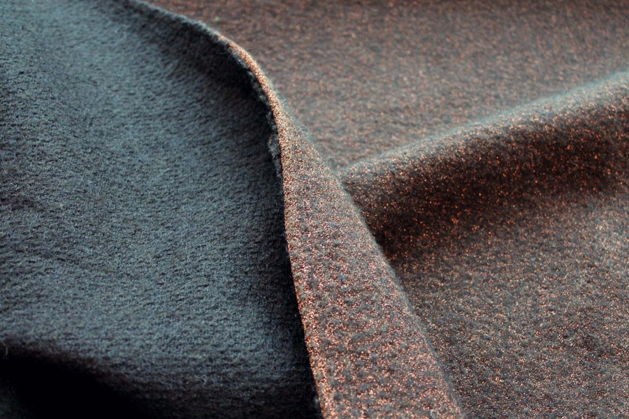 Glittery Wool Knit - Bronze