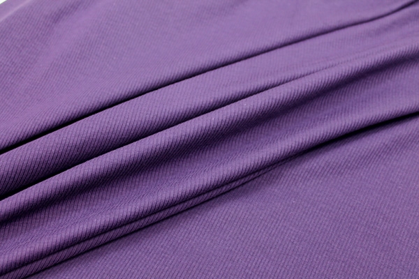 Rib Jersey - Purple