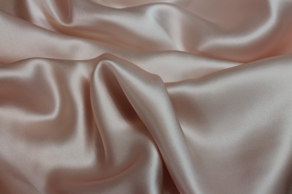 Pale Pink Silk Satin - 140cm wide