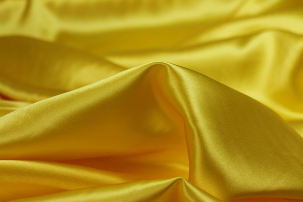 Yellow Silk Satin - 140cm wide
