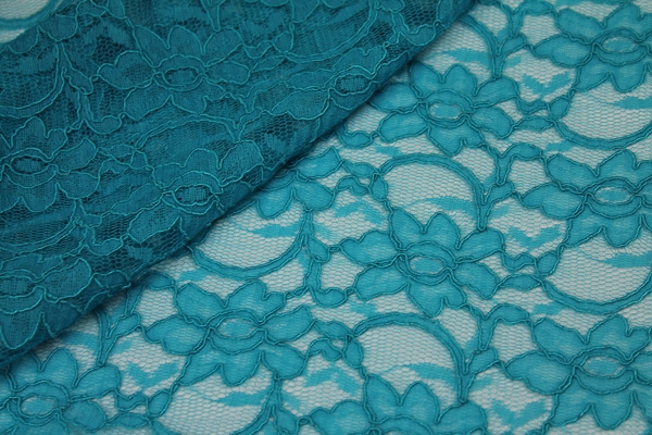 Corded Lace - Turquoise