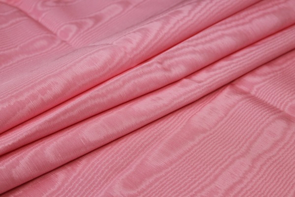 Cotton Viscose Grosgrain - Pink Moiré
