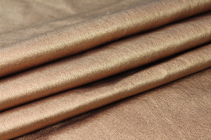 "Leather Texture" Leatherette - Bronze