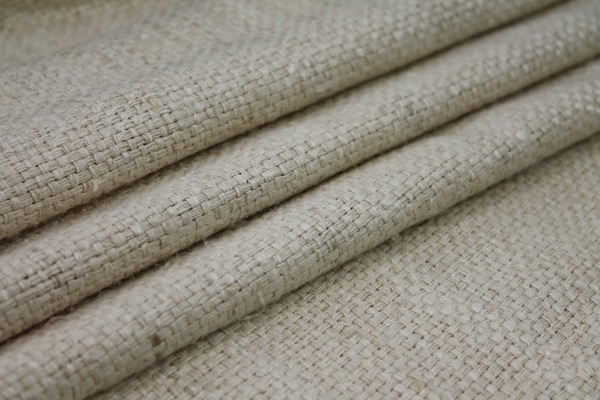 Raw Silk "Soft Basket Weave" Matka - Natural