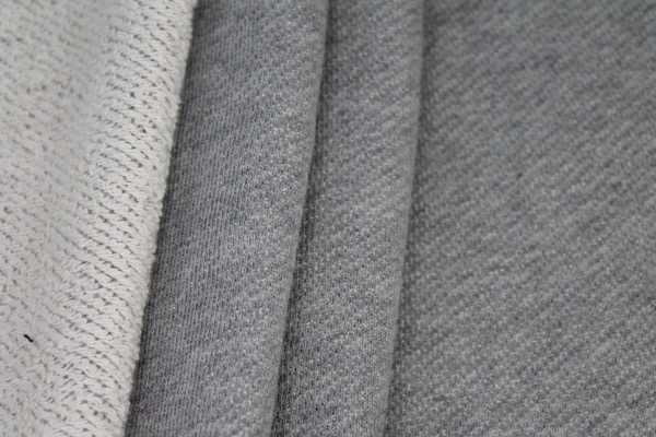 Loop Backed Sweatshirt Jersey - Grey Marl