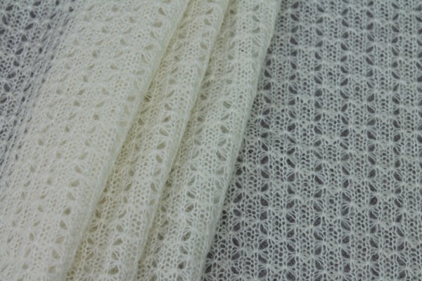 Open "Lace" Wool Knit - Ivory