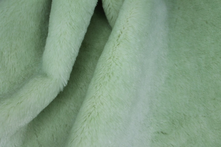 Faux Fur - Short Pile Mint Green 