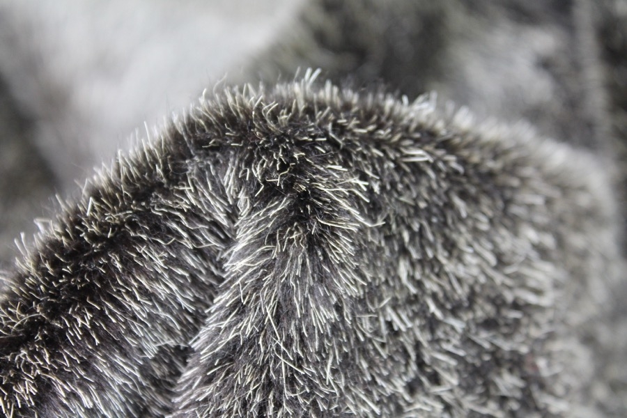 Faux Fur - Short Pile Flecked Beaver 
