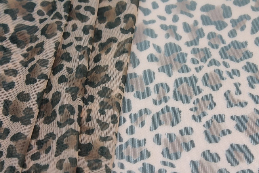 Leopard Print Sheer Bodystocking