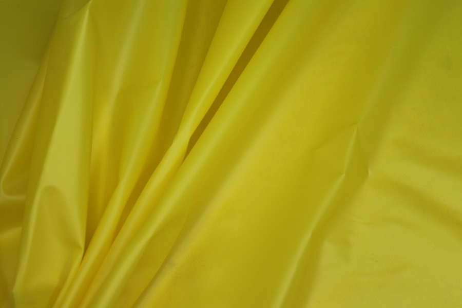 Bright Yellow Semi Transparent PVC