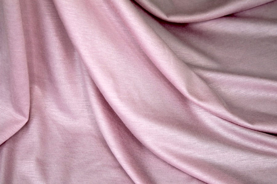 Soft Viscose Jersey - Pale Pink