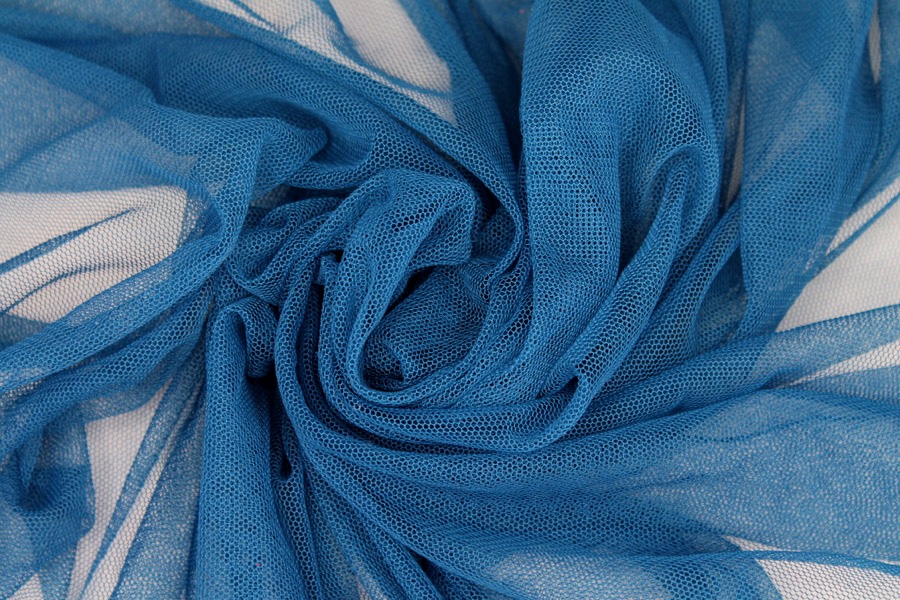 Soft Nylon Tulle - Lagoon Blue - T18