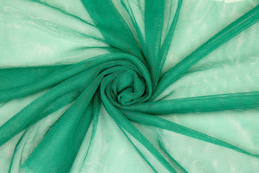 Soft Nylon Tulle - Emerald - T21