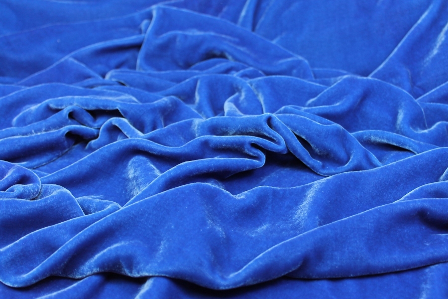 Silk Velvet - Royal Blue