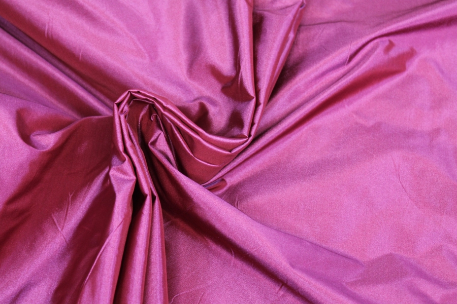 Polyester Taffeta - Pink shot Red