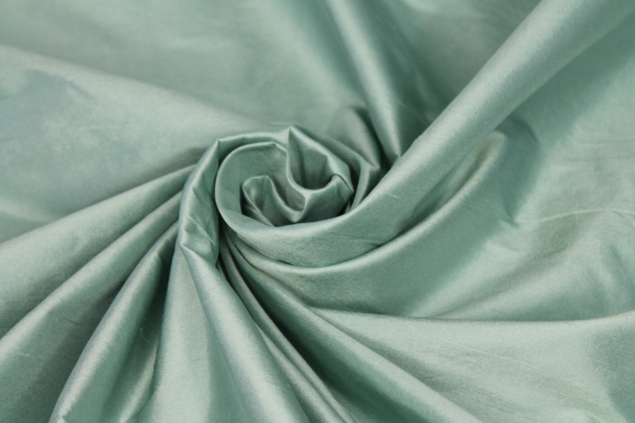 Silk Dupion - Mint Green