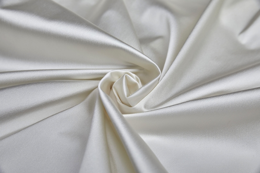 OUT OF STOCK - Stretch Duchesse Satin - Ivory