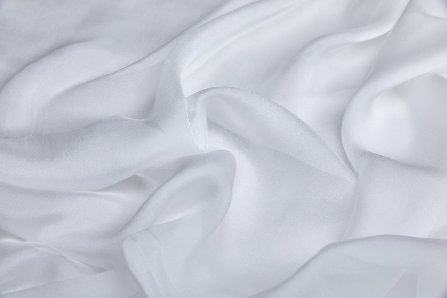 White Silk Chiffon - 140cm wide