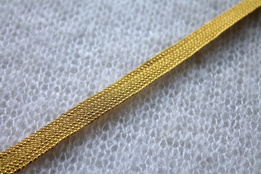 Plain Gold Ribbon Braid