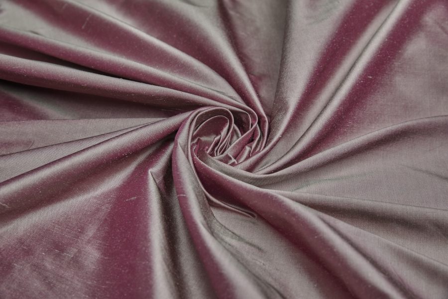 Silk Dupion - Hopbush Pink
