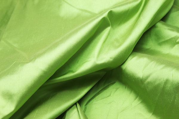 Silk Dupion -  Lime Green - B62