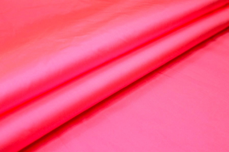 Neon Poly Taffeta - Pink