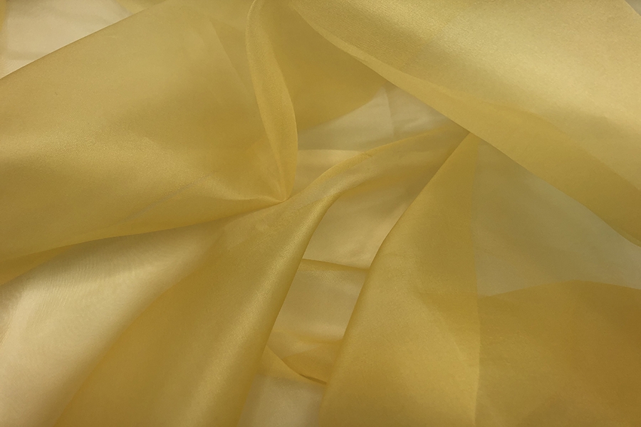 Silk Organza - Soft Yellow