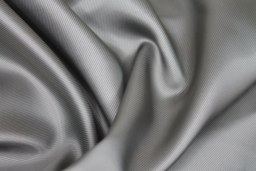 Twill Weave Anti-Static Lining - Grey