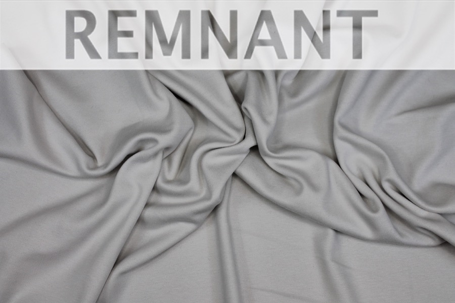 REMNANT - Organic Cotton Interlock Jersey - Clay - 0.4m Piece