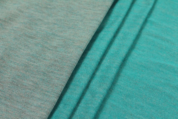 Two Tone Viscose Jersey - Turquoise