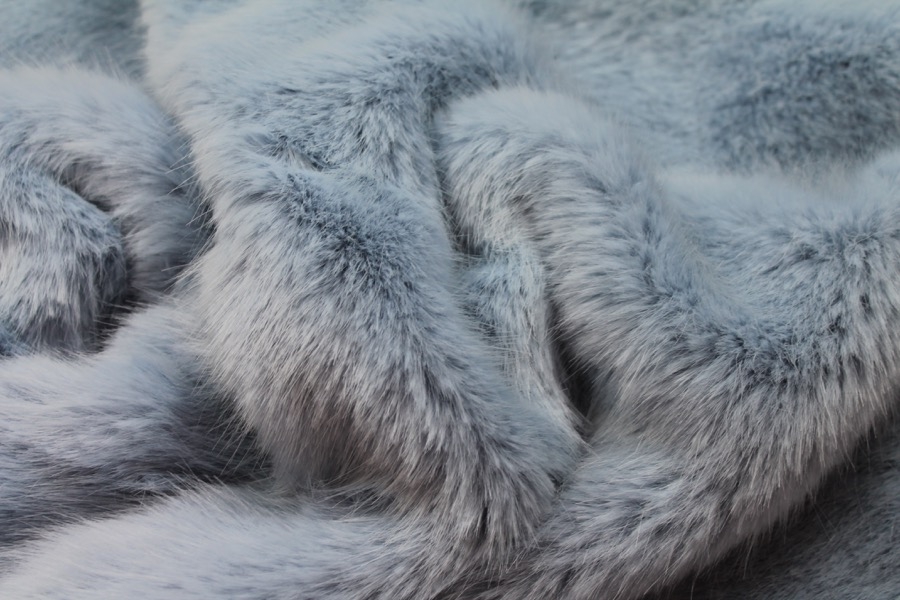 Faux Fur - Deep Pile Pale Blue