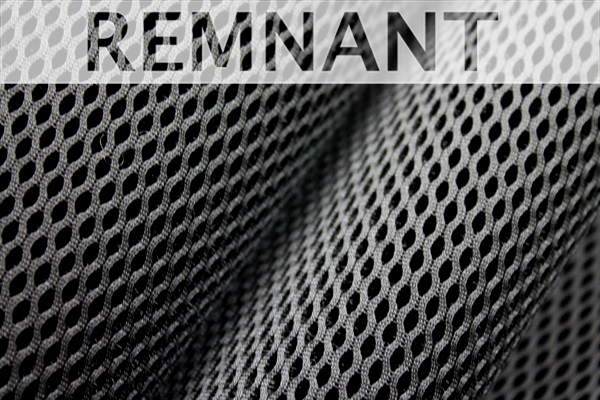 REMNANT - Airtex Mesh - Black - 0.15m Piece