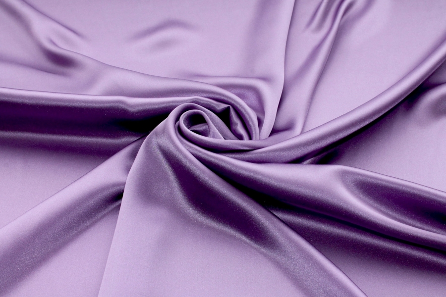 Violet Silk Satin - 140cm wide