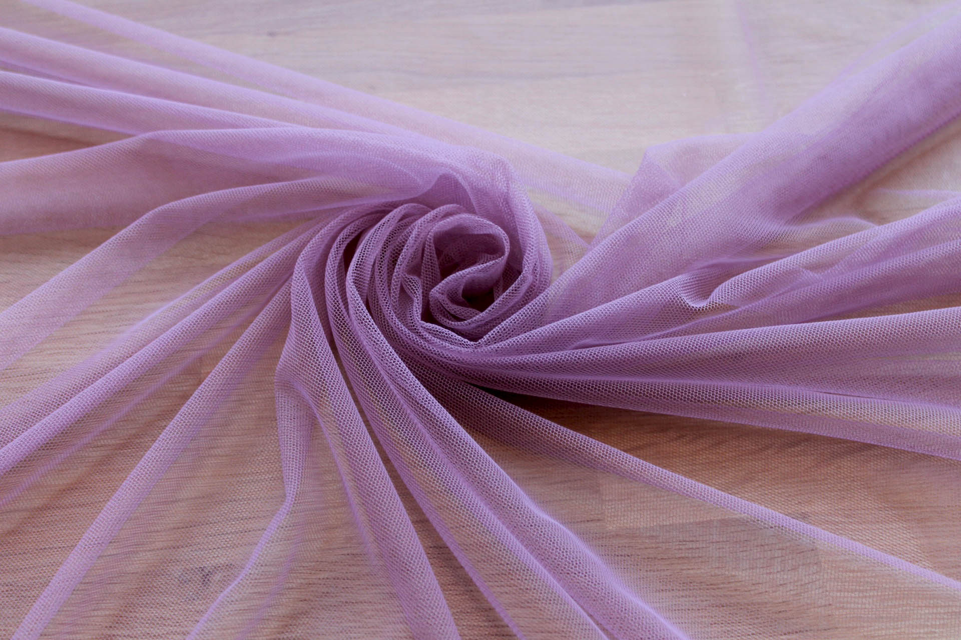 Soft Nylon Tulle - Mauve - T34 fabric