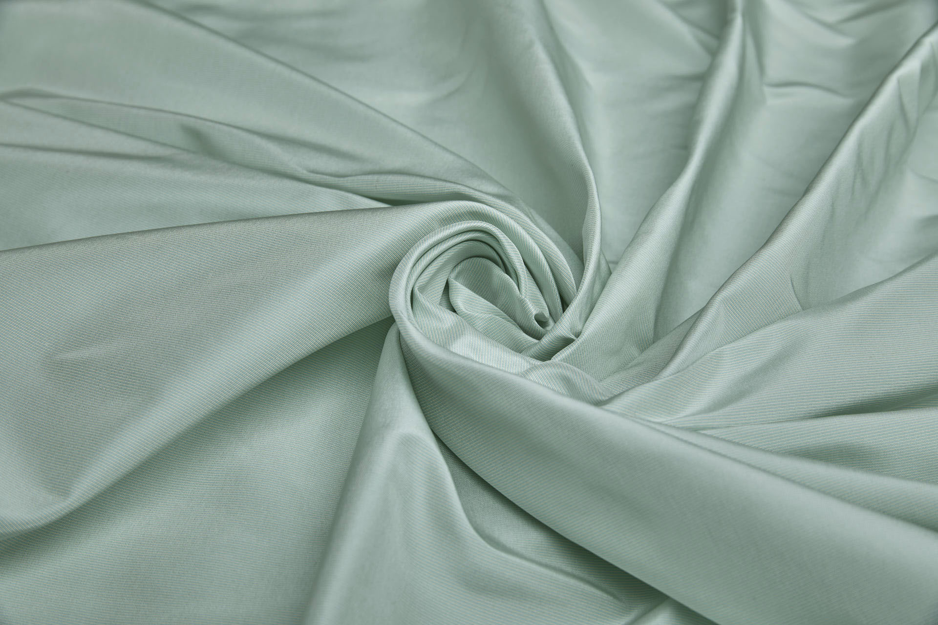Heavy Weight Silk Taffeta - 3-Tone - Sky Blue, Cream and Ivory fabric