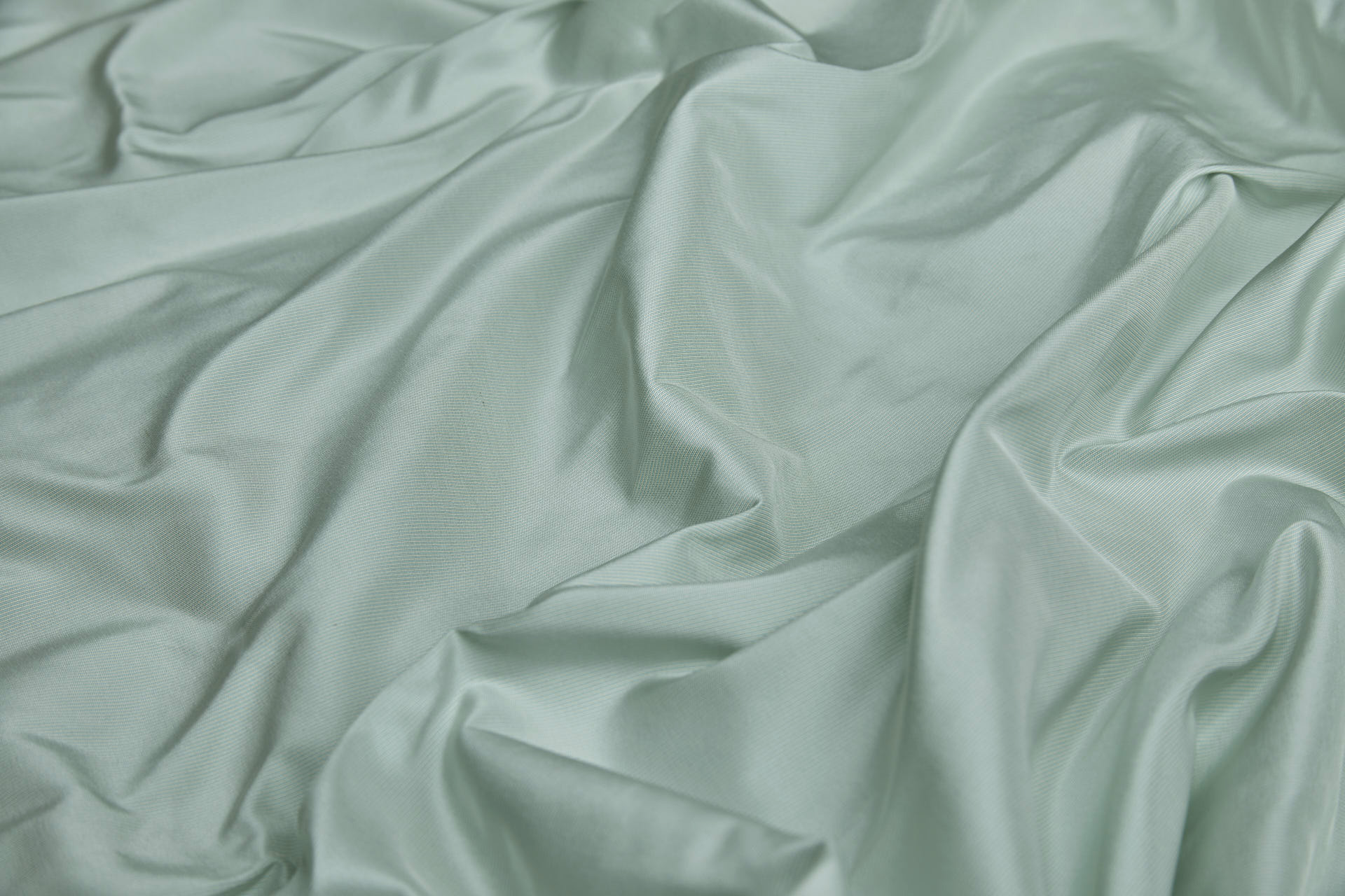Heavy Weight Silk Taffeta - 3-Tone - Sky Blue, Cream and Ivory fabric, image 5 of 6