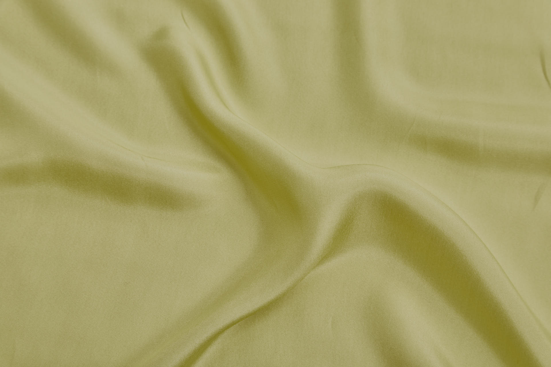 Silk Habotai - Pastel Chartreuse fabric, image 3 of 4