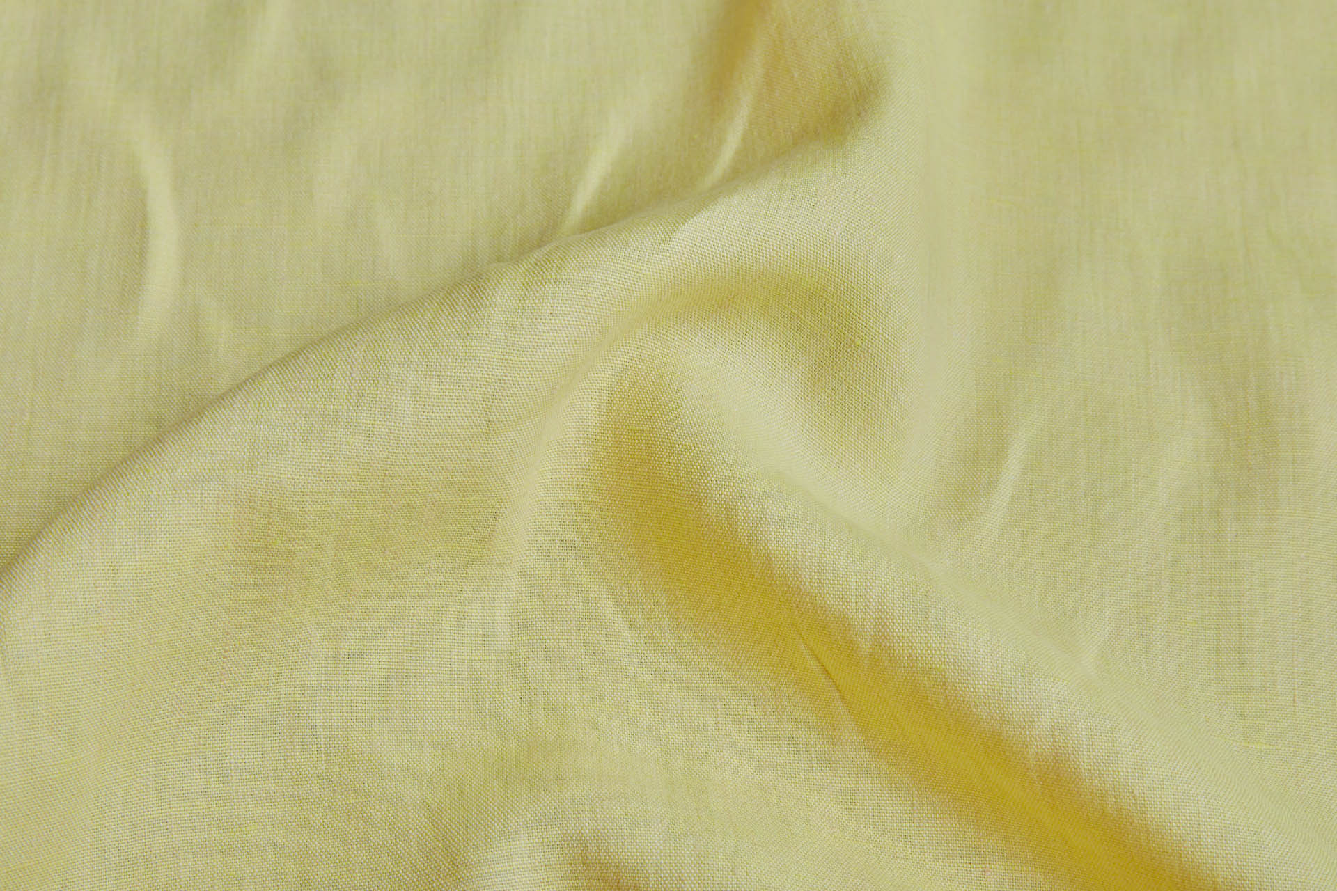 Pale Yellow Linen fabric