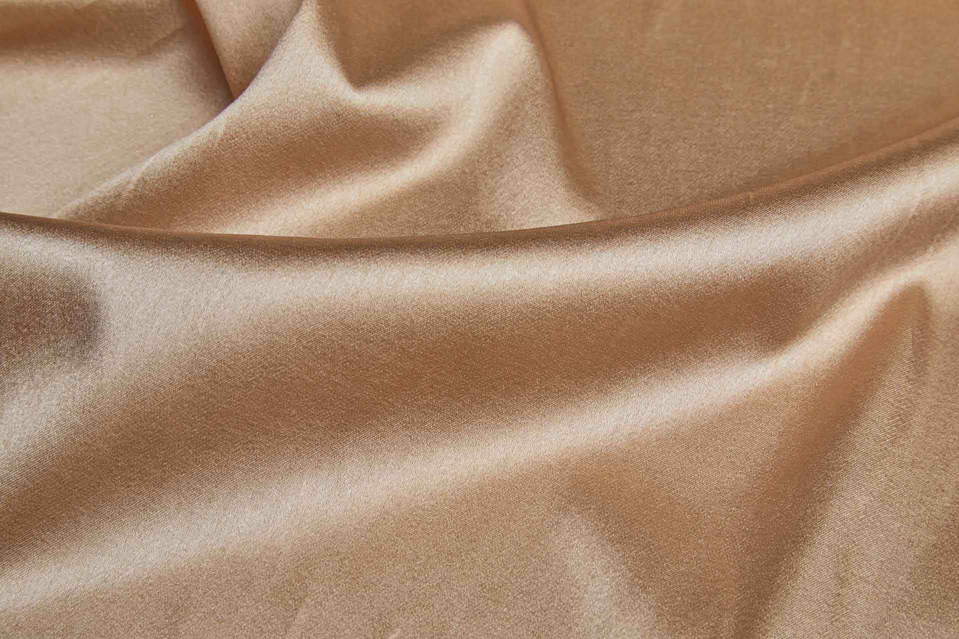 Darker Nude  Stretch Silk Satin fabric, image 2 of 5