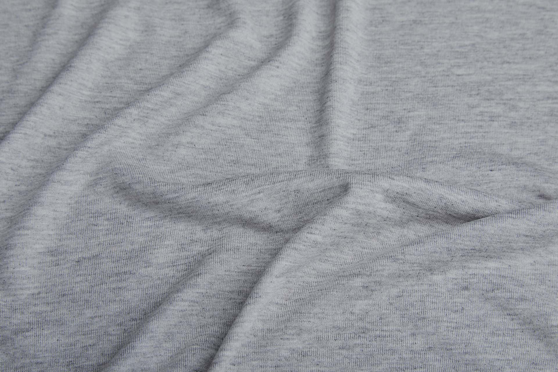 T-shirt Jersey - Grey Melange fabric, image 2 of 5