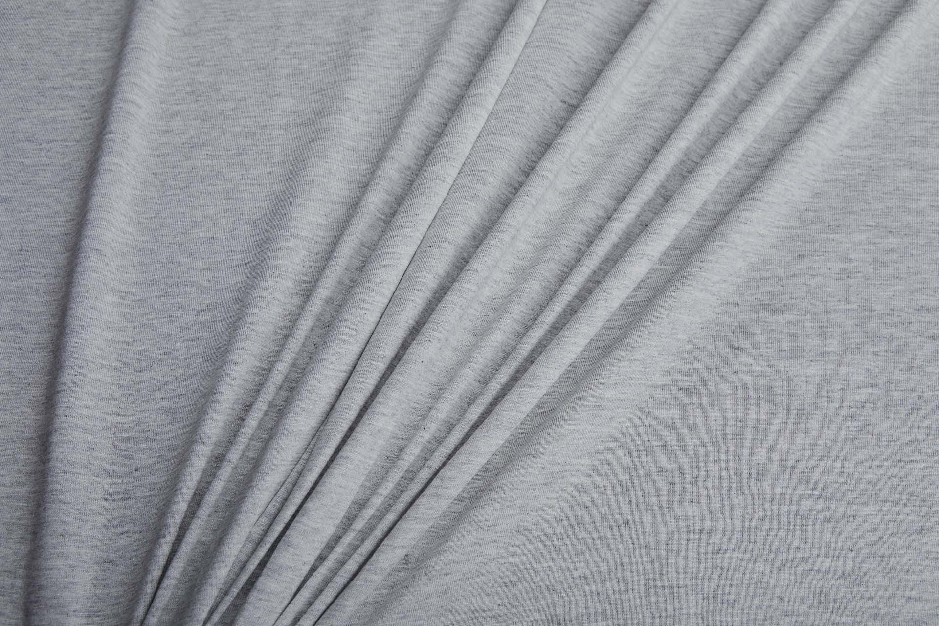 T-shirt Jersey - Grey Melange fabric