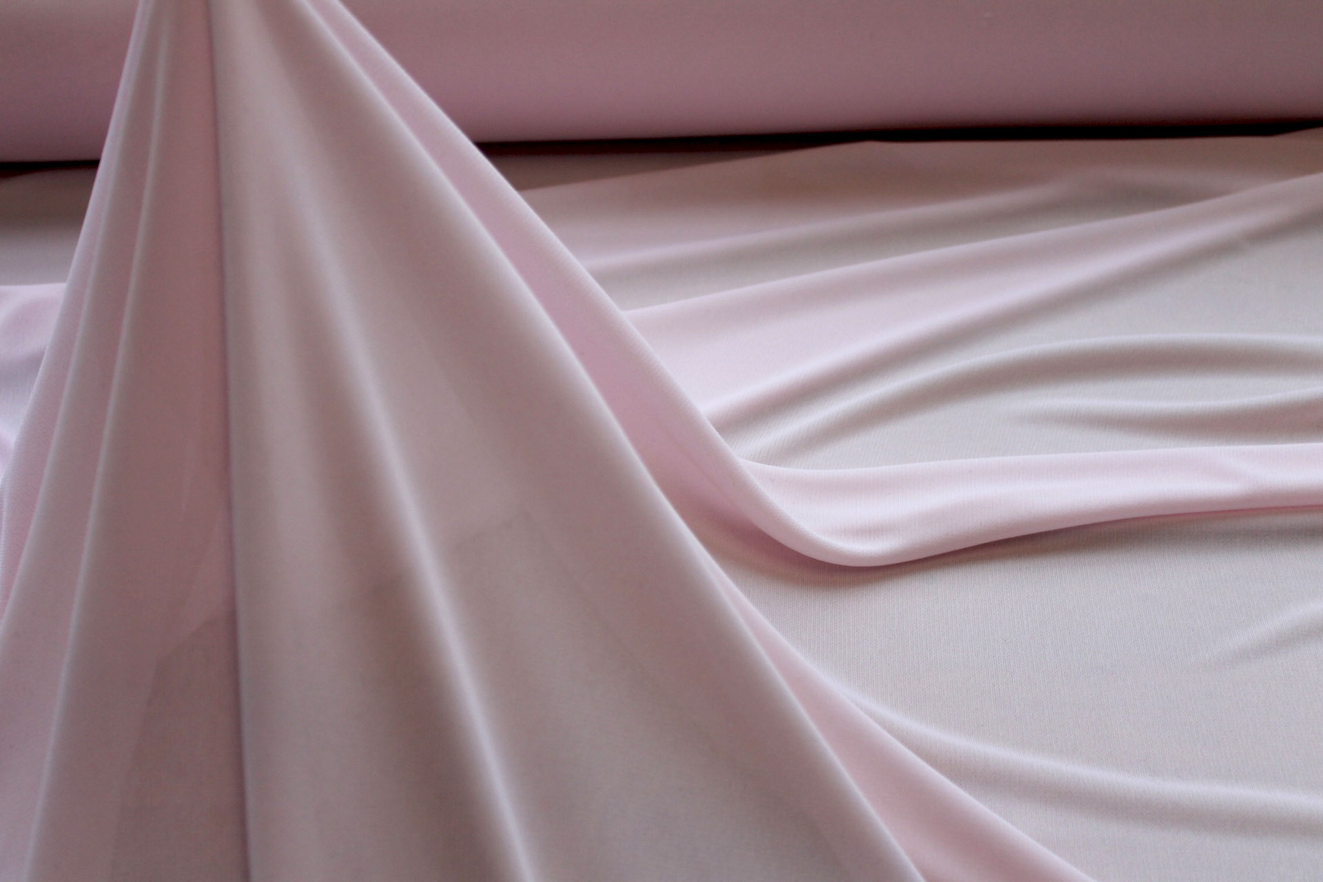 Viscose Jersey - Slinky - Pale Pink fabric, image 4 of 6