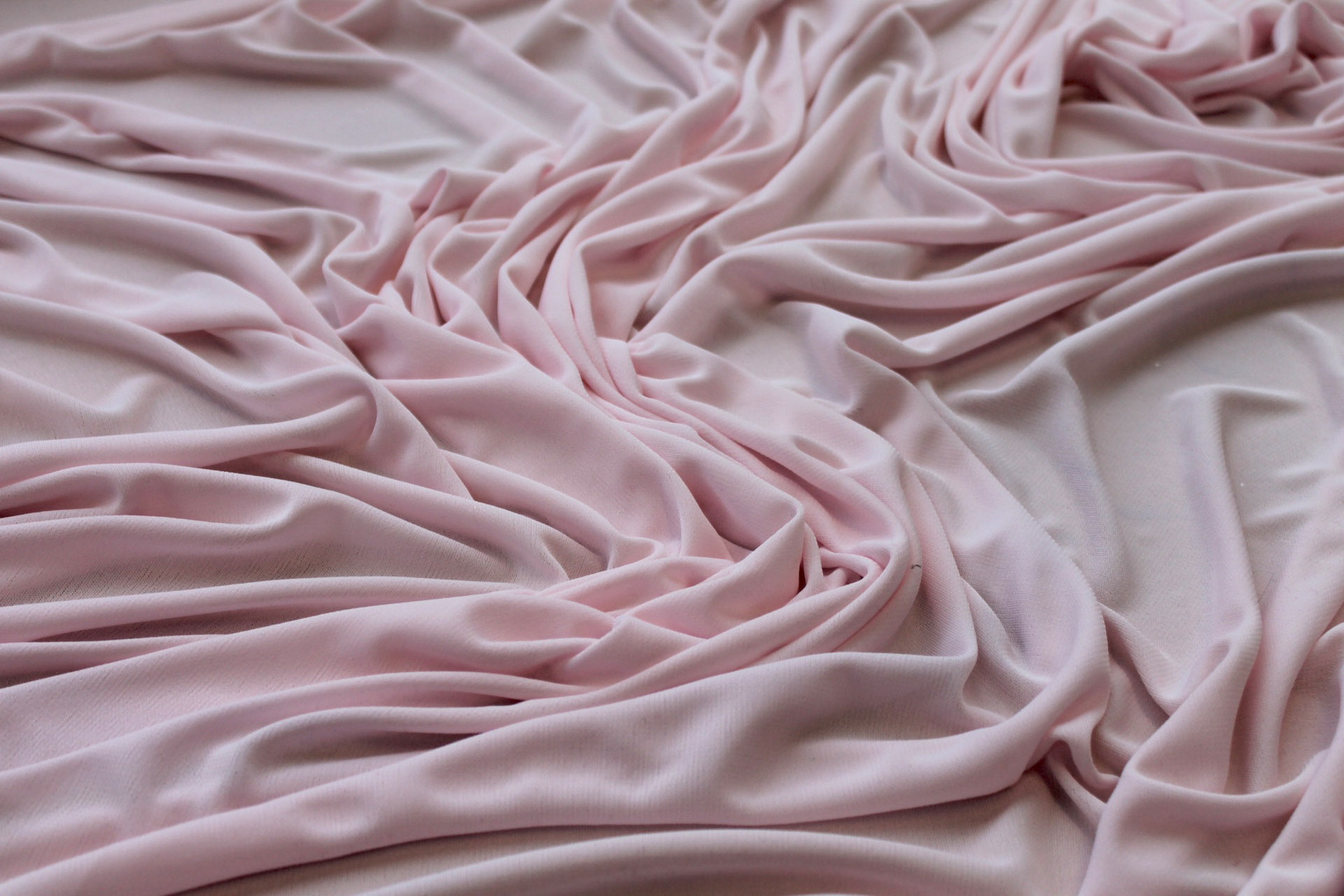 Viscose Jersey - Slinky - Pale Pink fabric, image 5 of 6