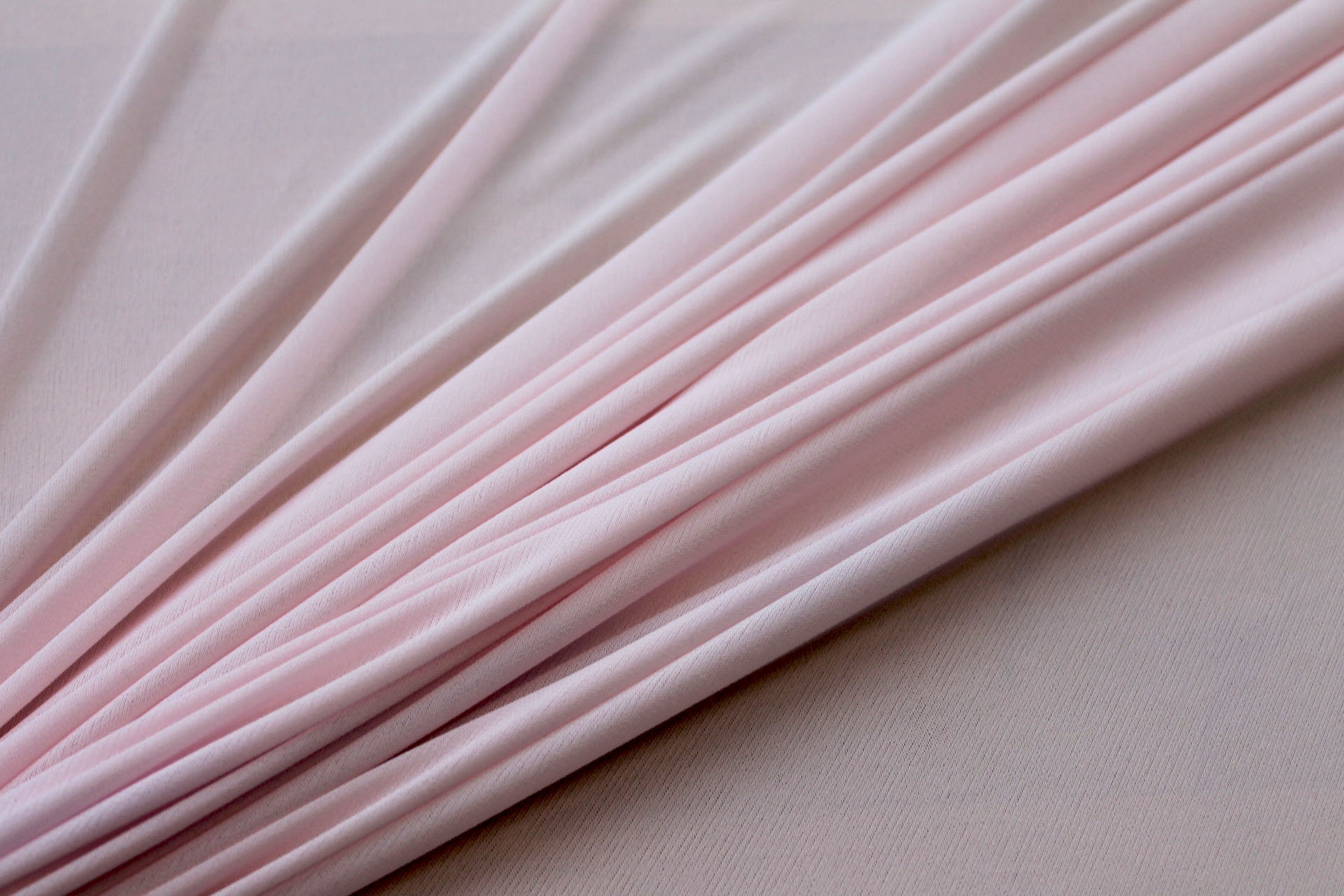 Viscose Jersey - Slinky - Pale Pink fabric