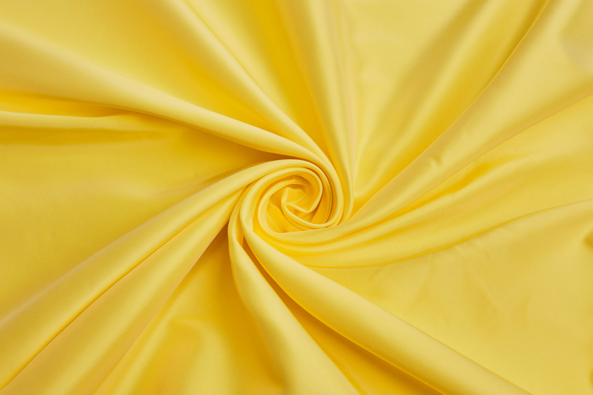 French Double Sided Acetate Duchess Satin - Ivory shot Yellow fabric, image 5 of 10