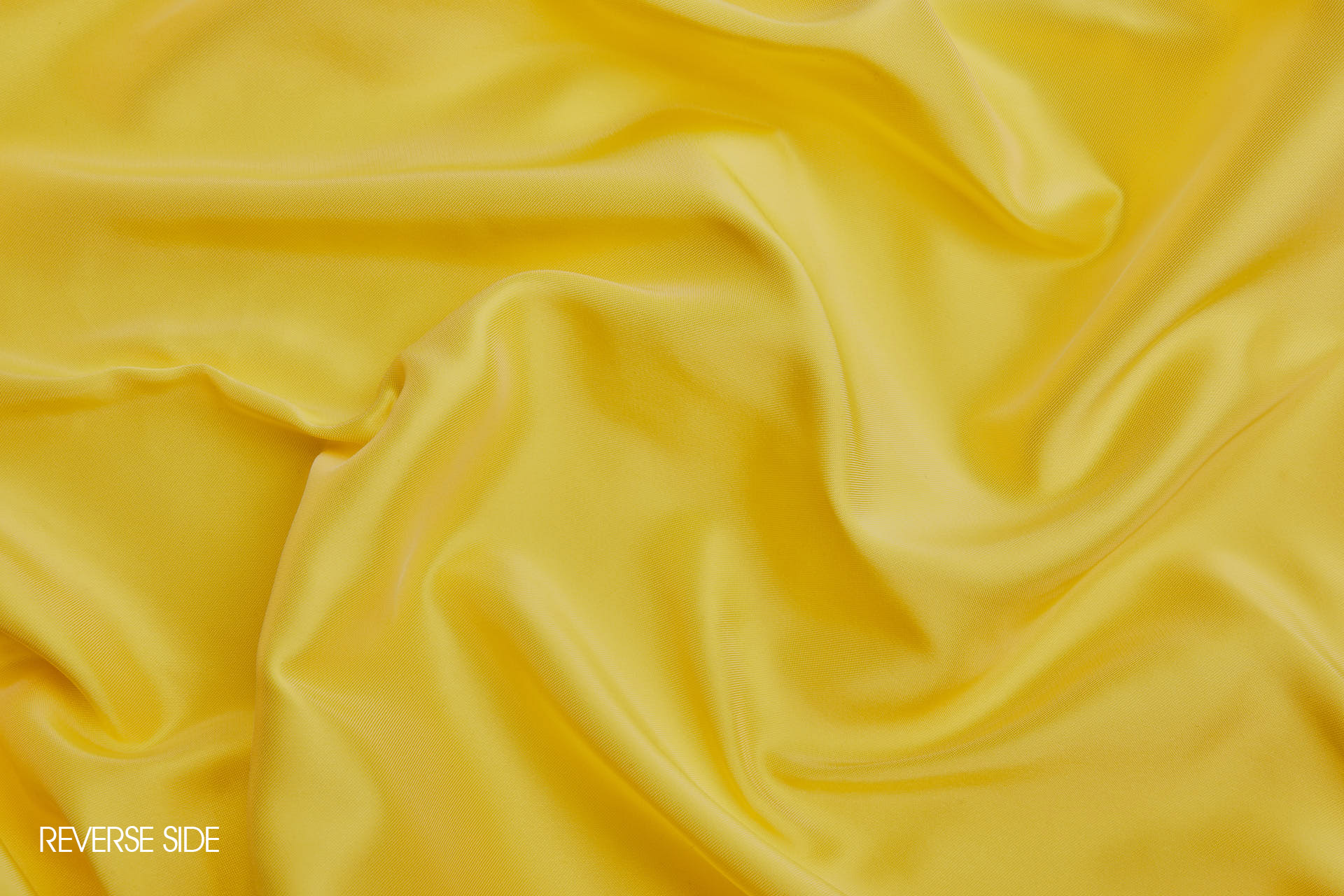 French Double Sided Acetate Duchess Satin - Ivory shot Yellow fabric, image 7 of 10
