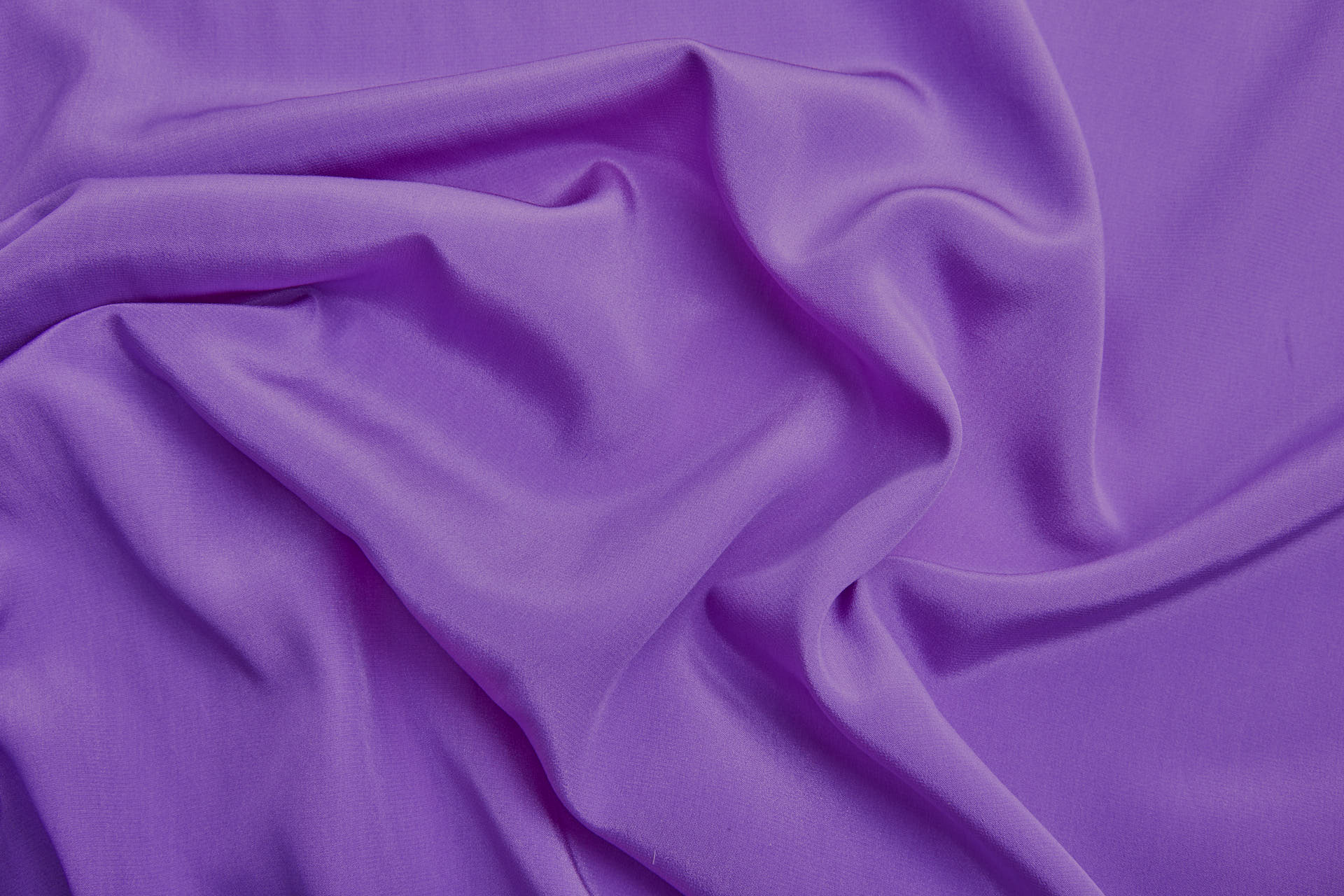 Amethyst Silk Crepe de Chine fabric, image 5 of 5